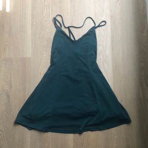Teal/Green Mini Dress